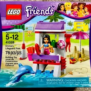 *SEALED* LEGO 41028 Friends EMMA'S LIFEGUARD POST *RETIRED*